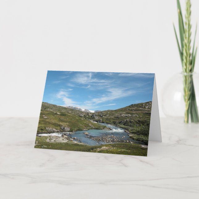 Carte Hardangervidda Norvège (Devant)