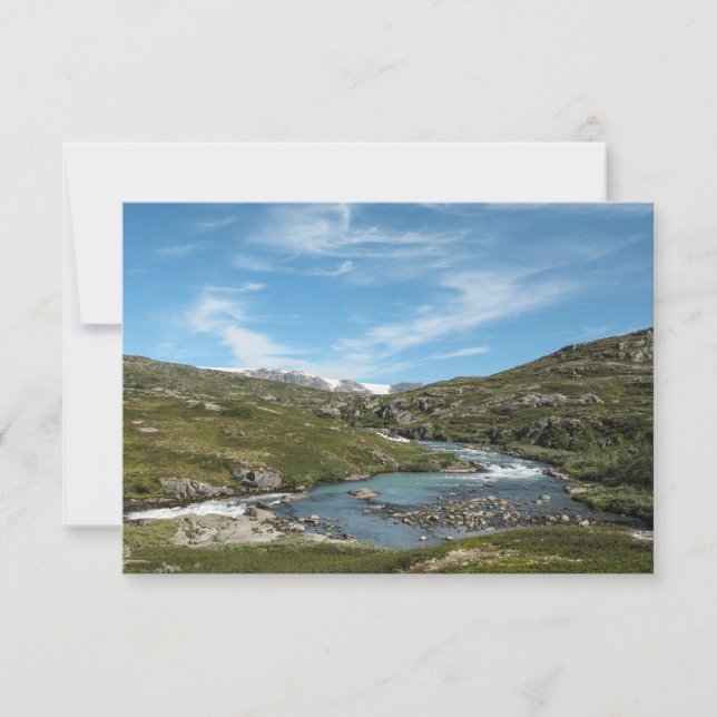 Carte Hardangervidda Norvège (Devant)