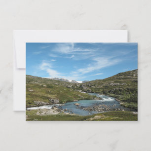 Carte Hardangervidda Norvège