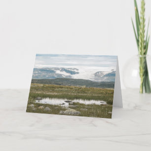 Carte Hardangervidda Norvège
