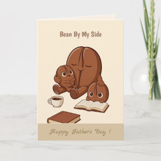 Carte Haricot calme mignon café haricot famille Fête des
