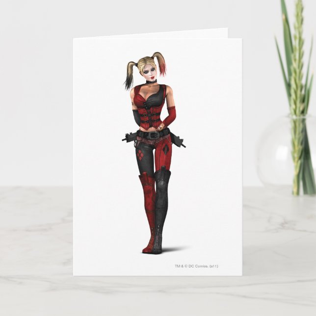 Carte Harley Quinn (Devant)