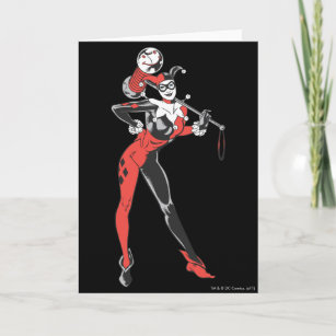 Cartes De Vœux Harley Quinn Zazzle Fr