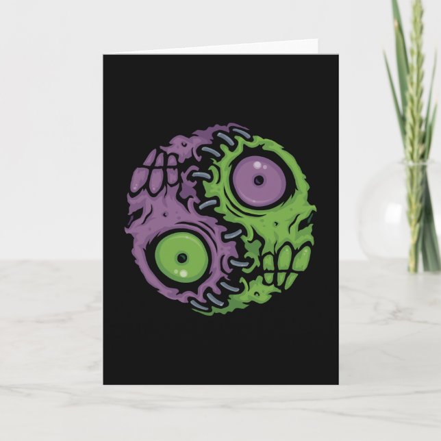 Carte Harmonie undead : Symbole Zombie Yin Yang (Devant)