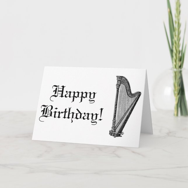 Carte Harpe (Devant)