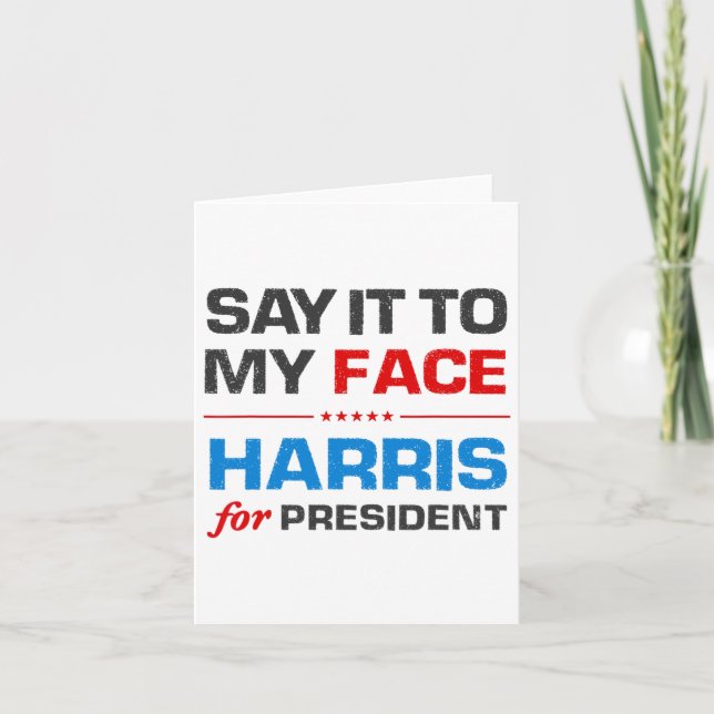 Carte Harris 2024 (Devant)