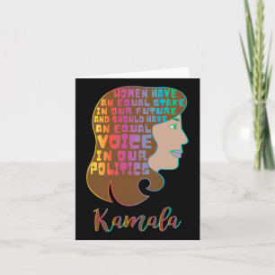 Carte Harris Feminist Citation Rainbow Art Cadeau