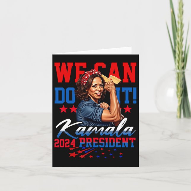 Carte Harris For President 2024 We Can Do It! (Devant)