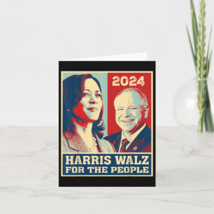 Carte Harris W 2024 Pour Les Démocrates Du Peuple Vote K