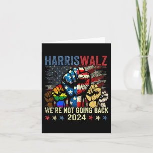 Carte Harris W Pour Président 2024 Nous ne reviendrons p