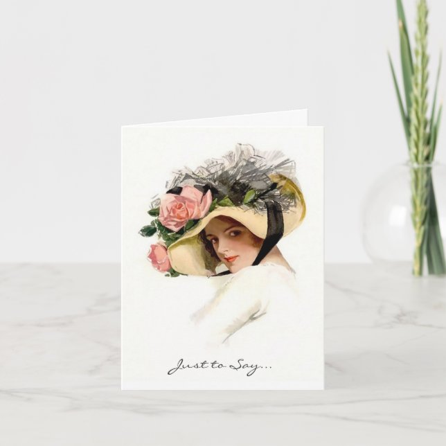 Carte Harrison Fisher "June" (Devant)