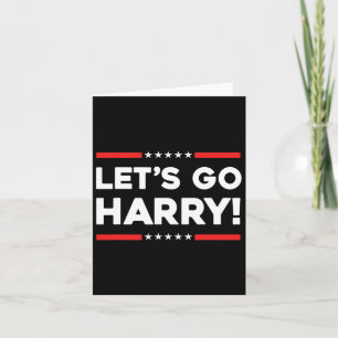 Carte Harry B Funny Kamala Harris Tim W 2024 Allons-y