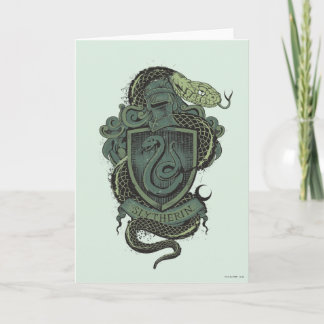 Carte Harry Potter | Blason de Serpentard