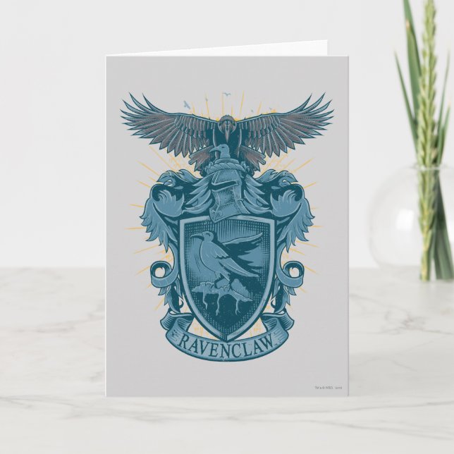 Carte Harry Potter | Crête de Ravenclaw (Devant)