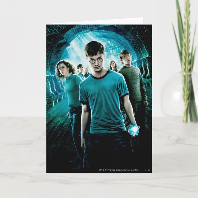 Carte HARRY POTTER ET L'ORDRE DU PHÉNIX™ Bleu (Devant)