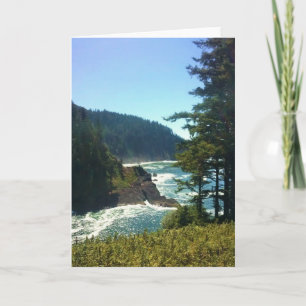 Carte Hart's Cove, côte de l'Oregon