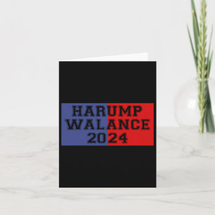 Carte Harump Walance 2024 Shirt Harris Trump Wheimer Van