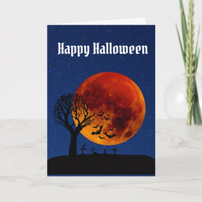 Carte Harvest Moon Halloween (Devant)