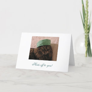 Carte Hats off to you