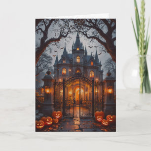 Carte Haunted Mansion Halloween