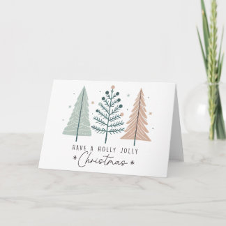 Carte Have a Holly Jolly Christmas Card – Playful Holida