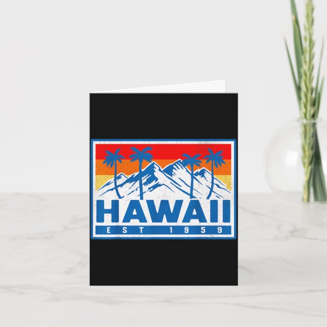 Carte Hawaï  (Devant)