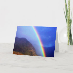 Carte Hawaii Rainbow
