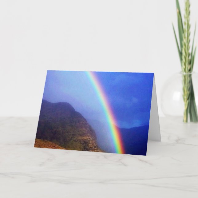 Carte Hawaii Rainbow (Devant)