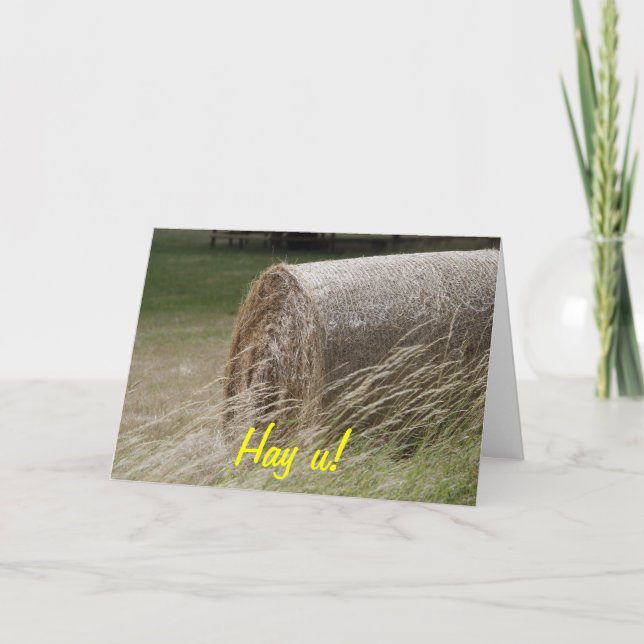 Carte Hay Bales (Devant)
