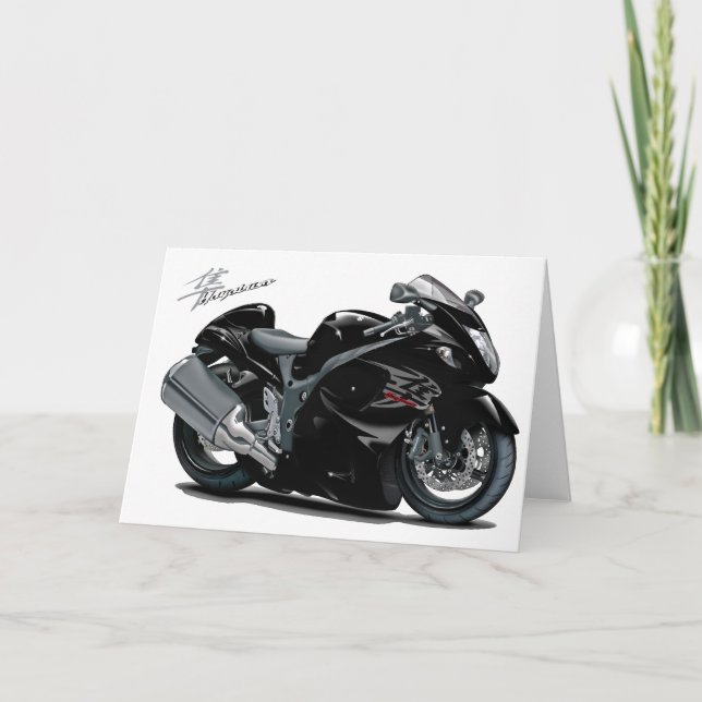 Carte Hayabusa Black Bike (Devant)