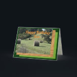 Carte Hayin' Time-customize any occasion<br><div class="desc">This card brings back Memories of haying time and the Memories that went with it. change the words on the front and inside and make it for any occasion you need—use, change or delete the little note on the top inside. Great card Choce for a rancher/farmer or a'want-a-be" rancher/farmer. Go...</div>