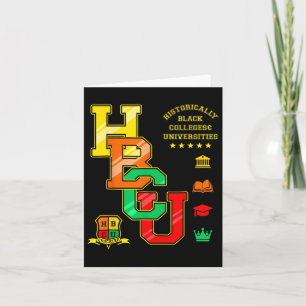 Carte Hbcu Vêtements Historiquement Collèges Noirs Unive