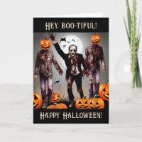 Hé, bordel ! Joyeux Halloween ! Ghouls et Zombie