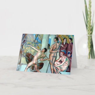 Carte Healthy Mind in a Healthy Body Fine Art Card