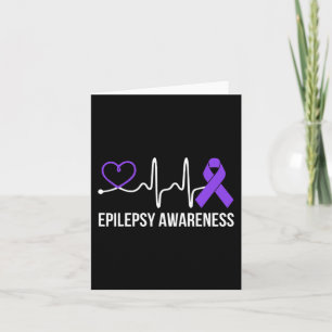 Carte Heart-beat Epilepsy Sensibilisation à l'épilepsie