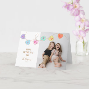 Carte Heart Candy Saint Valentin Photo