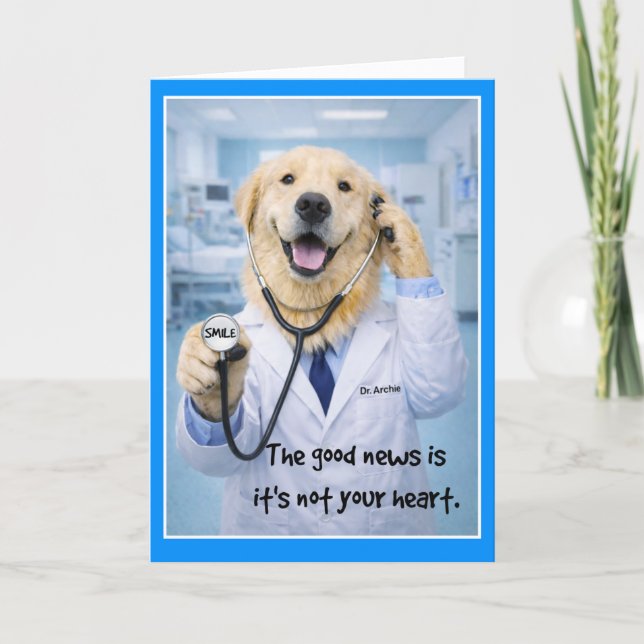 Carte Heart is Good So... Get Well Card  STSB-1 (Devant)