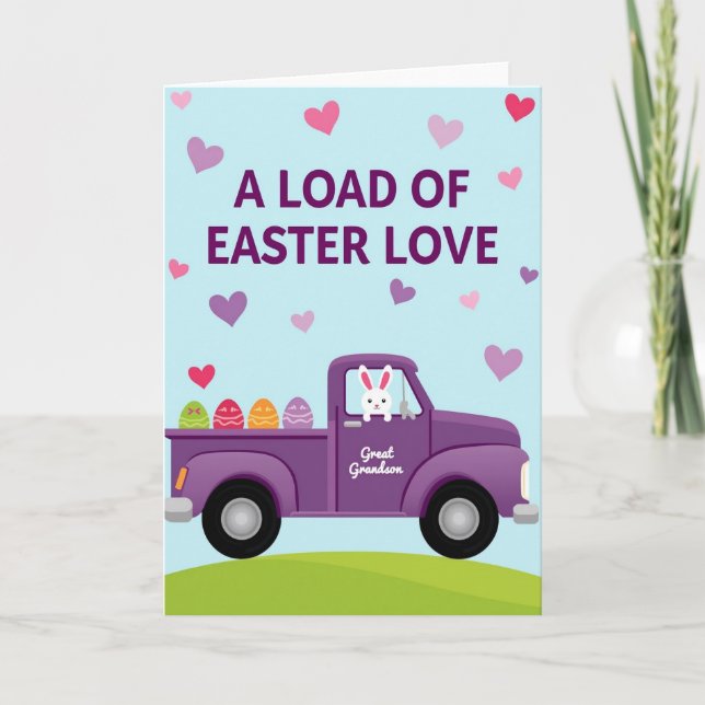 Carte Heart Pattern Truck Card (Devant)