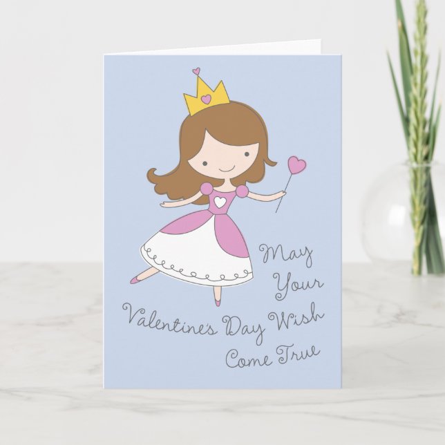 Carte Heart Princess Valentine's Day (Devant)