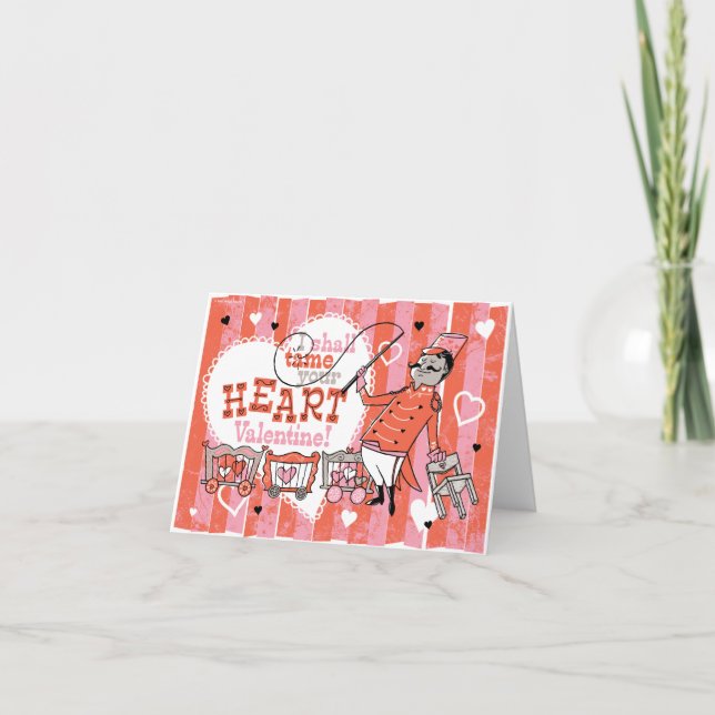 Carte Heart Tamer Retro Valentine (Devant)