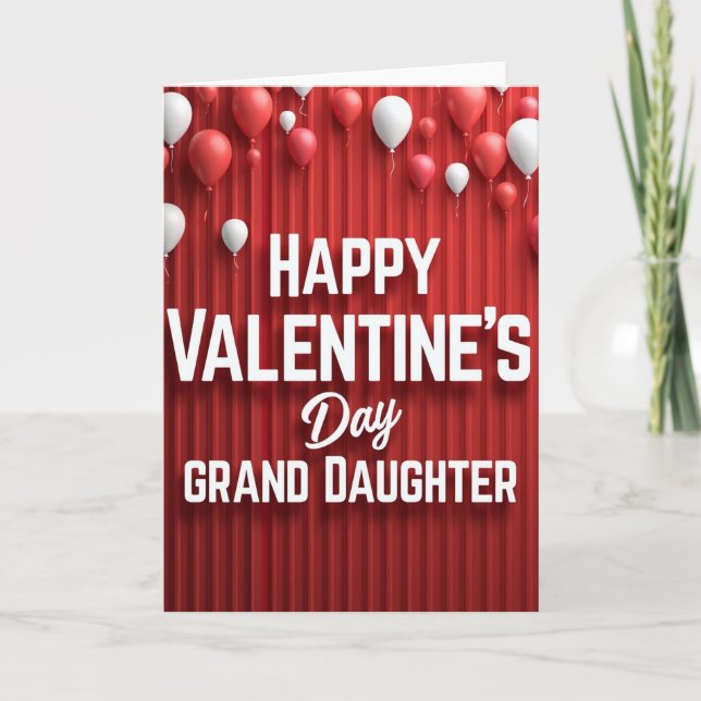 Carte Heartfelt Granddaughter Card (Devant)