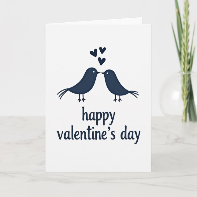 Carte Heartfelt Minimalist Valentines Card (Devant)