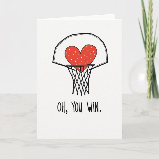 Carte Heartfelt Minimalist Win Card (Devant)