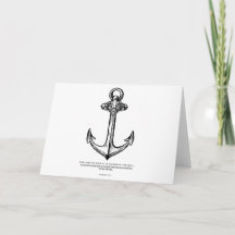 Hébreux 6:19 - Ancre de mon âme.