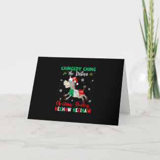 Carte HEEHAW L'âne de Noël | Cadeaux pour les amoureux d