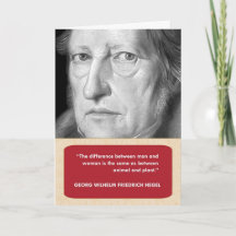 Carte Hegel Anti-Valentine's Day