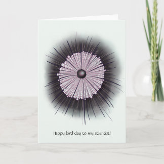 Carte Heliozoa Microbe Microbiologie Art numérique Anniv