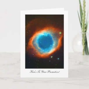 Carte Helix Nebula - Félicitations pour votre promotion