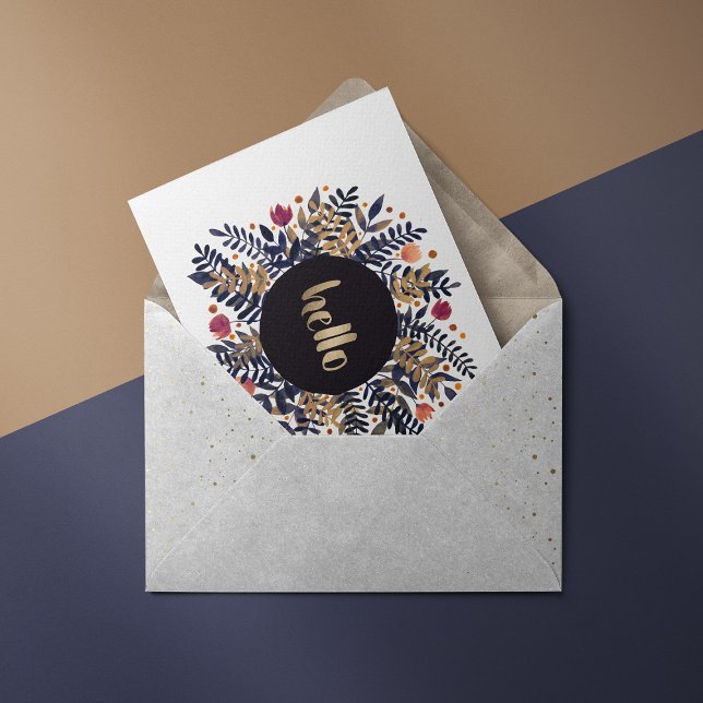 Carte Hello automne vibes (Créateur téléchargé)