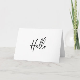 Carte Hello de script simple